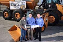 Contractor wins Case skid steer