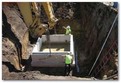 Sewer and water projects keep Svoboda Excavating busy during summer months.