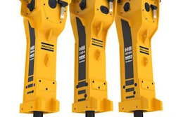 Atlas Copco introduced three new breaker models -- HB-2000, HB-3100 and HB-4700 -- at Bauma 2010 in Munich, Germany