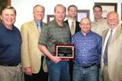(L-R) Dennis Kruepke, McCann president and CEO - Bob Beerman, Arch Insurance Group - Glenn Hayward, McCann VP of operations - Brian Bries, Weible and Cahill - John Schneider, McCann CFO - Jim McCann, VP of sales and marketing - Sam Maack, Weible and Cahil