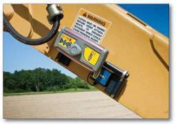 Angle sensors on the boom and stick, connected with sophisticated CAN-BUS controllers enable you to use lasers to see the depth of an excavator bucket relative to the design grade.