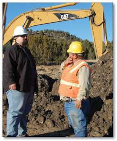 Ryan takes a hands-on approach to his jobsites, visiting each one and observing operations.