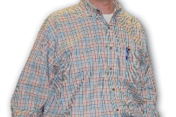 Third-generation Gilbert Engineering President John Gilbert III. Above, a 1950’s era company pipe project.