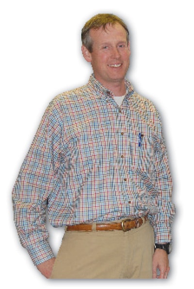 Third-generation Gilbert Engineering President John Gilbert III. Above, a 1950’s era company pipe project.