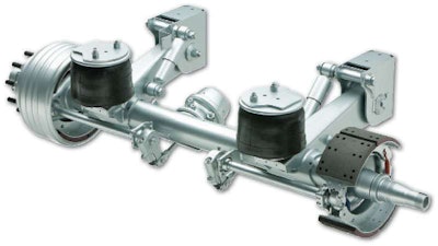 Meritor’s pivot bushing technology absorbs vibration and delivers a smooth ride.