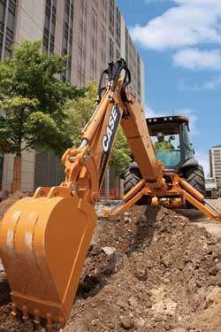 Case N Series Loader Backhoe 1