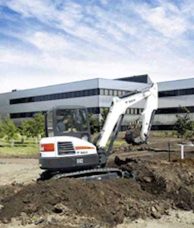 E42 Compact Excavator 2