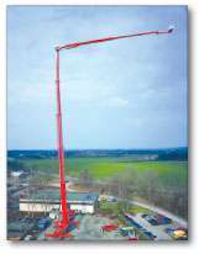 The TTS 1000 platform has 110/220-volt electric and high pressure water outlets.