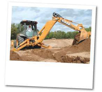 As one of “the Burlington Six” independent test operators, Jordan Hess recommended such operator-friendly changes to the N Series backhoe loaders as the downsizing and relocation of the cab’s back window locking plunger and the replacement of a blocky interior door handle.
