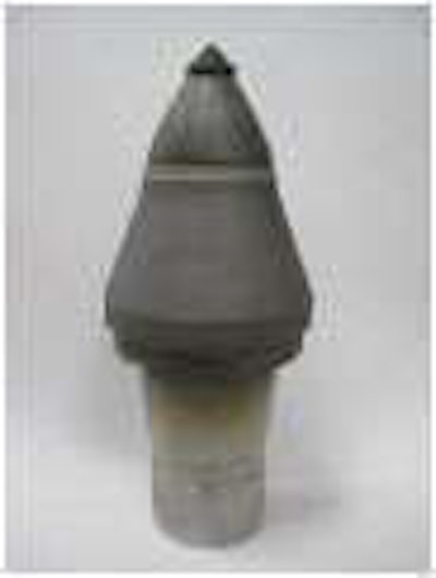 Man-made diamond milling teeth last longer.