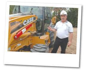 Tomahawk Customer Center manager Russ Wadzinski commends the N Series backhoe loaders for continuing the Case product line trait of ground-line serviceability.