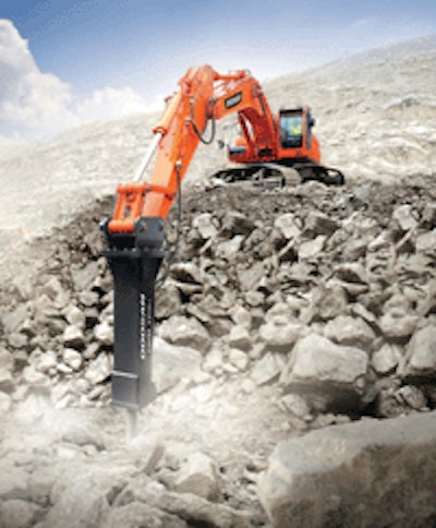 Dxb170 H Hydraulic Breaker