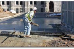 Concrete work such as this project in downtown Charlotte is still a staple for Showalter’s business.