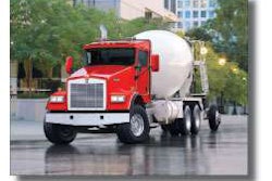 For weight-sensitive fleets wanting a superior ride compared to traditional spring suspensions, Kenworth newly offers the four-bag AG230 single-axle rear air suspension on a number of models, including the vocational W900.
