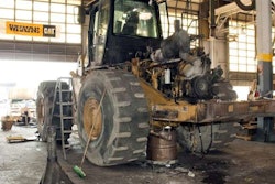 Cat 980 G Rebuild Dissassembly In Progress2