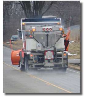 Using anti-icing agents can help reduce the amount of salt and other deicing chemicals used to treat bridges and roads.
