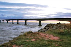Designed to last for 100 years, the Confederation Bridge between Prince Edward Island and New Brunswick utilizes various supplementary cementitious materials (SCMs) in seven different HPC mix designs to achieve both durability and strength.