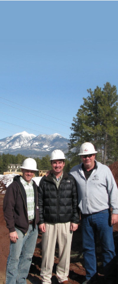 Left to right: Marco Spaguolo, Todd Sleeper and Keith Johanson.