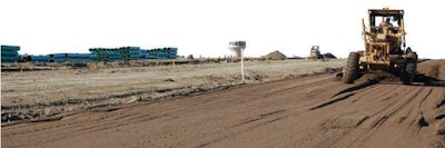 The 80-acre Pinion Ridge Commercial Center has kept Elk Valley busy during the downturn. The company does the smaller grading and utility work, subbing out heavy site work.