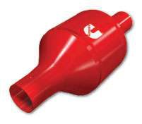 The Cummins compact catalyst cleans particulate matter from the exhaust stream on Cummins engines below 174 horsepower and its small size gives equipment OEMs some flexibility in positioning it on the machine.