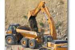 Like most manufacturers serving the large excavator market, Case offers corresponding articulated dump trucks.