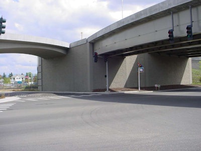 The inert properties of Tensar Geogrids permit the use of a wide range of backfills, including recycled materials and those not suitable to be used with steel reinforced wall systems.