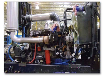 For remanufacturing, a glider truck must use the original driving tandem axles and either the original transmission and/or engine.