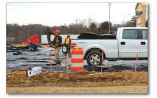 Although Tennoca continues to perform many DOT projects, the company has expanded to include private work.