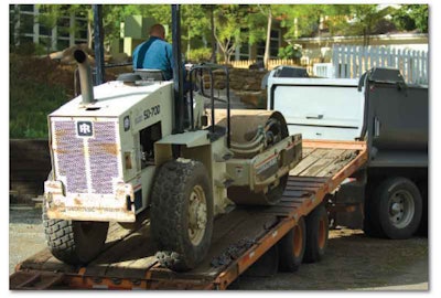 There are plenty of moving parts and shifting weights in the vulnerable operations of loading and unloading. Make sure all employees know to stay clear until the machines are stationary.