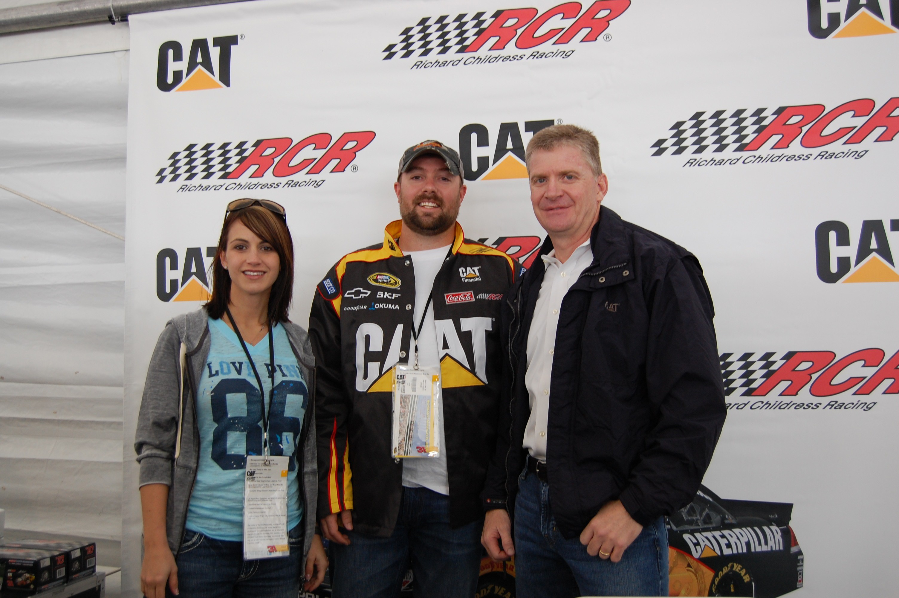 Bryan Force and Jeff Burton
