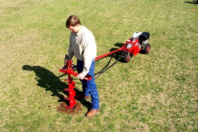 Little Beaver hydraulic earth drill