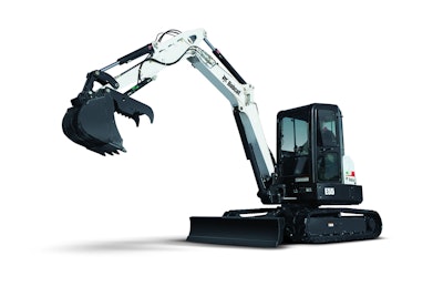 Bobcat E55 Conventional Tail Swing