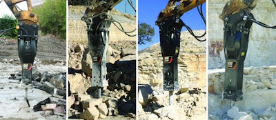 Caterpillar E Series hammers