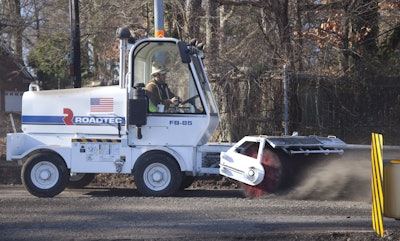 Roadtec's FB-85 Broom