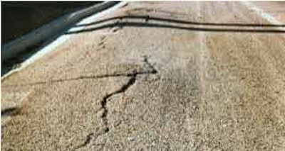 If not stabilized, expansive subbase and base layers will heave and destroy pavement.