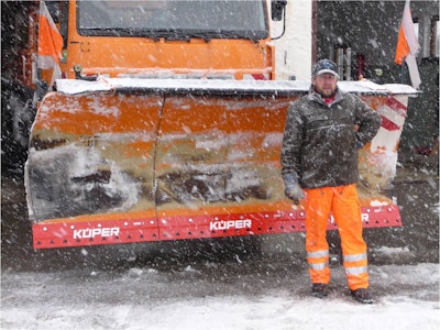 A ceramic rubber blade originally developed in Germany has been brought to the United States. The blade is making waves in the winter maintenance community because of its ability to keep from damaging raised pavement markers.A new rubber blade integrated with ceramic is making waves in the winter maintenance community.