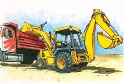 Machine Backhoe