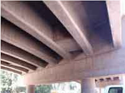 Two cave-type habitats for bats can be seen in the center and far left of this photo.