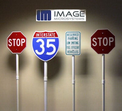 Image Microsystems Recycled Plastic Signs Photo