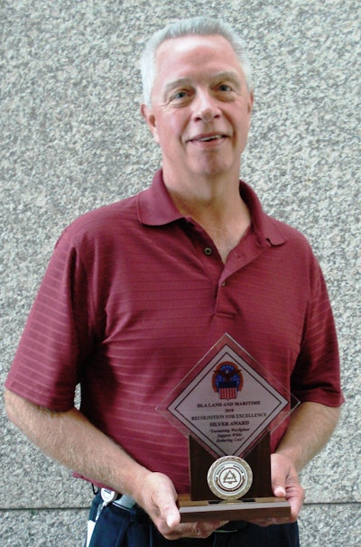 Bill Wolfe, Case Construction Equipment federal parts sales manager, says CNH commercial parts organization played a big role in helping Case receive recognition from the Defense Logistics Agency