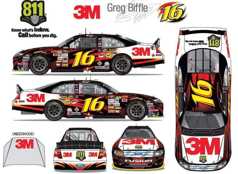 Greg Biffle 3 M Cga