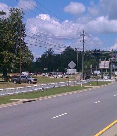 Yodock water-filled barriers guide nearly 50,000 pedestrians safely to 2011 PGA Championship site
