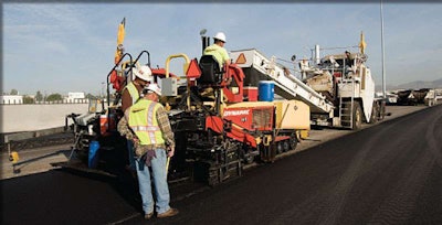 With warm-mix asphalt, “it’s important that we add the technology as part of the mix design,” says FHWA’s Mike Corrigan, “That way, we can identify where there potentially could be issues, especially where you have a high-traffic application such as an Interstate.”
