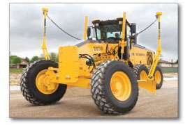 While the GCS900 grade control system is designed to work on any make of motor grader, Trimble worked with leading manufacturers to pre-plumb and bracket their machines. Buying a Trimble Ready motor grader from Volvo, Caterpillar, John Deere or Komatsu requires no additional welding, drilling or repainting.