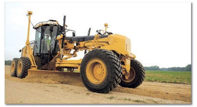 Caterpillar’s M and M2 Series graders come compatible to blade control systems, without optional attachments, says worldwide product application specialist Dan Gillen. The wiring harness, interface portal and electro-hydraulic control valve are standard on the base machines.