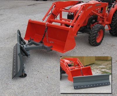 Worksaver Clamp-on Snow Blades