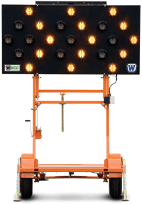 Weco Arrowboard Masked