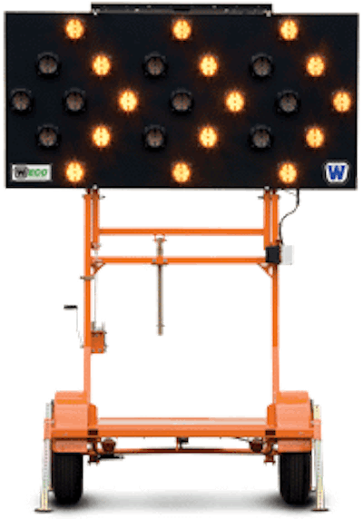 Weco Arrowboard Masked