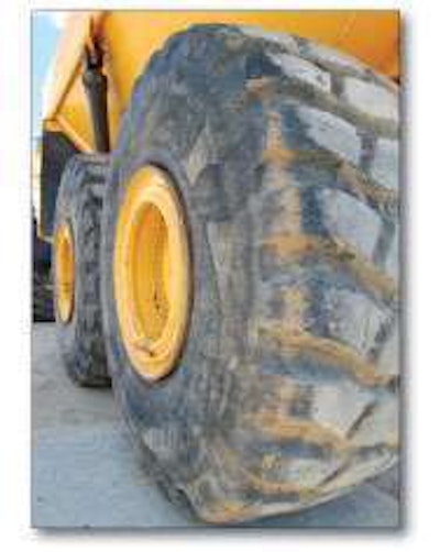 The tires on our A40D had some nicks and cuts, but none of them were severe enough to merit concern.