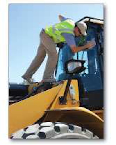 Standing platforms give you full access to the windshield.